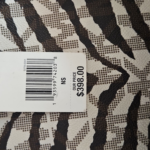 Rare Michael Kors Zebra Print Tote - Picture 8 of 9